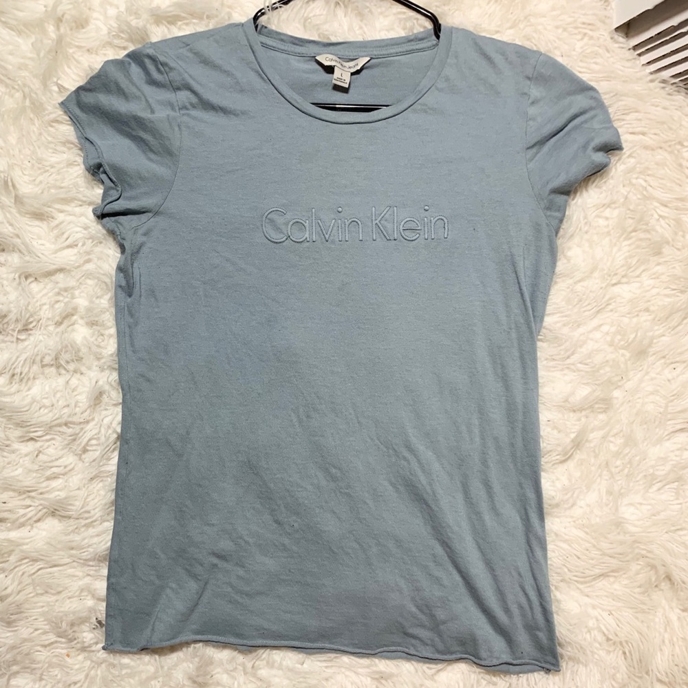 Calvin Klein Baby Blue Tee
